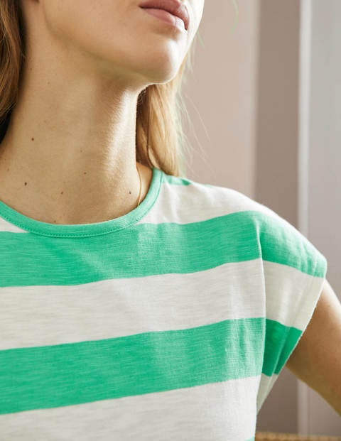 Easy T-Shirt Midi Dress - Gumdrop Stripe