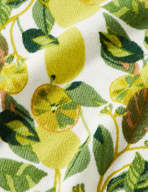 lemon print jumper
