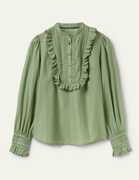 what is a popover blouse