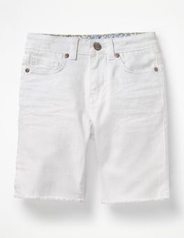 Long Denim Shorts