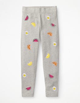 Embroidered Leggings
