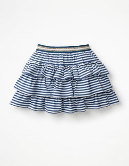 Jersey Ruffle Skort