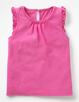 Flutter Sleeve Jersey Top