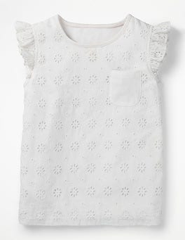 Pretty Broderie Top
