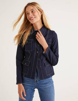 boden girls denim jacket