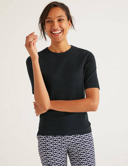 abingdon cotton knitted tee