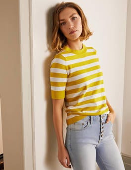abingdon cotton knitted tee