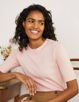 abingdon cotton knitted tee