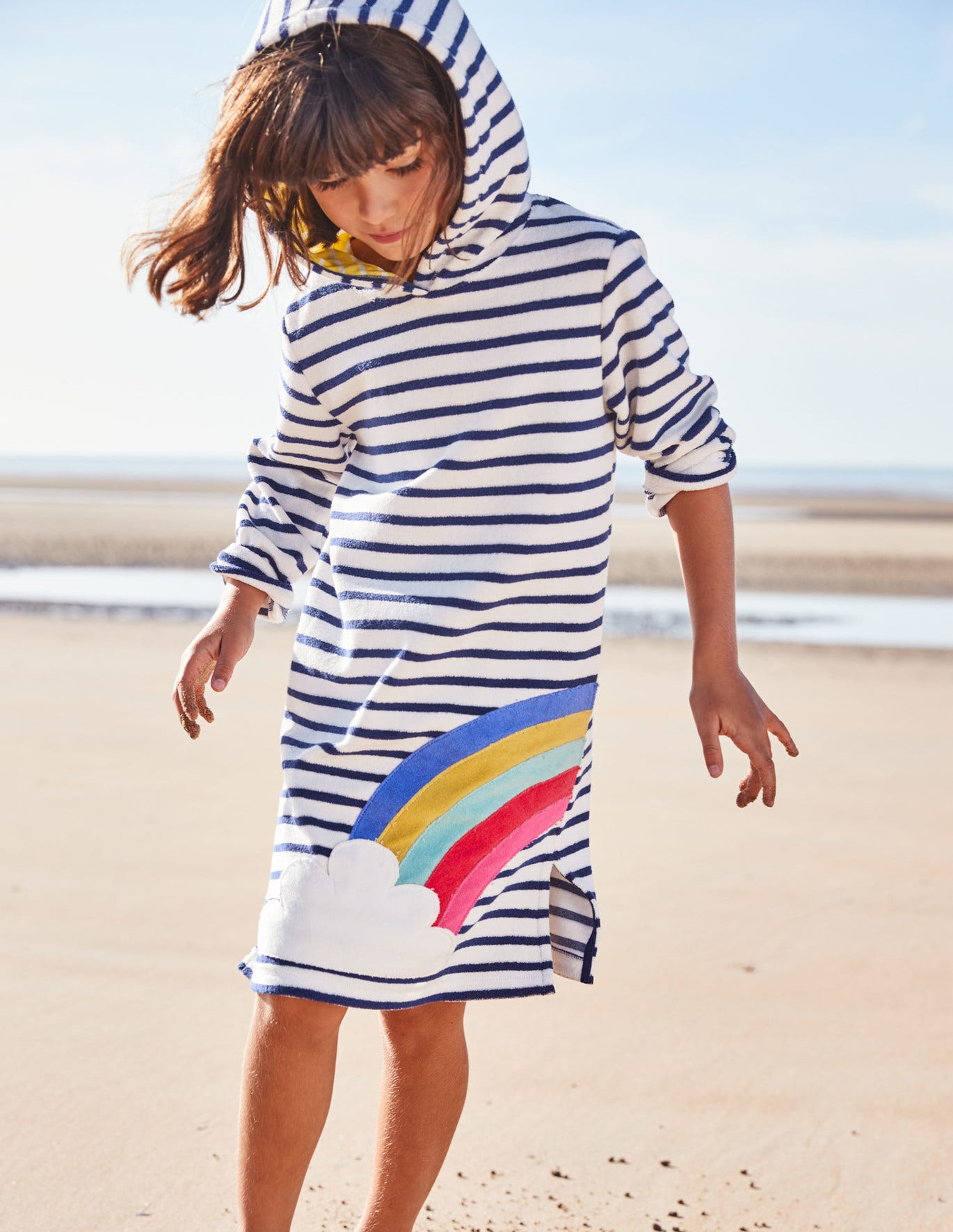 boden towelling dress