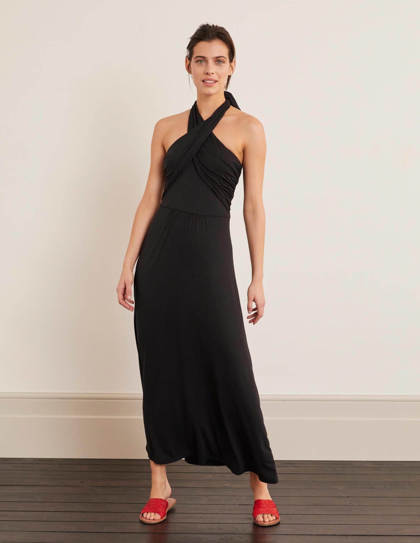 annie formal knot satin dress