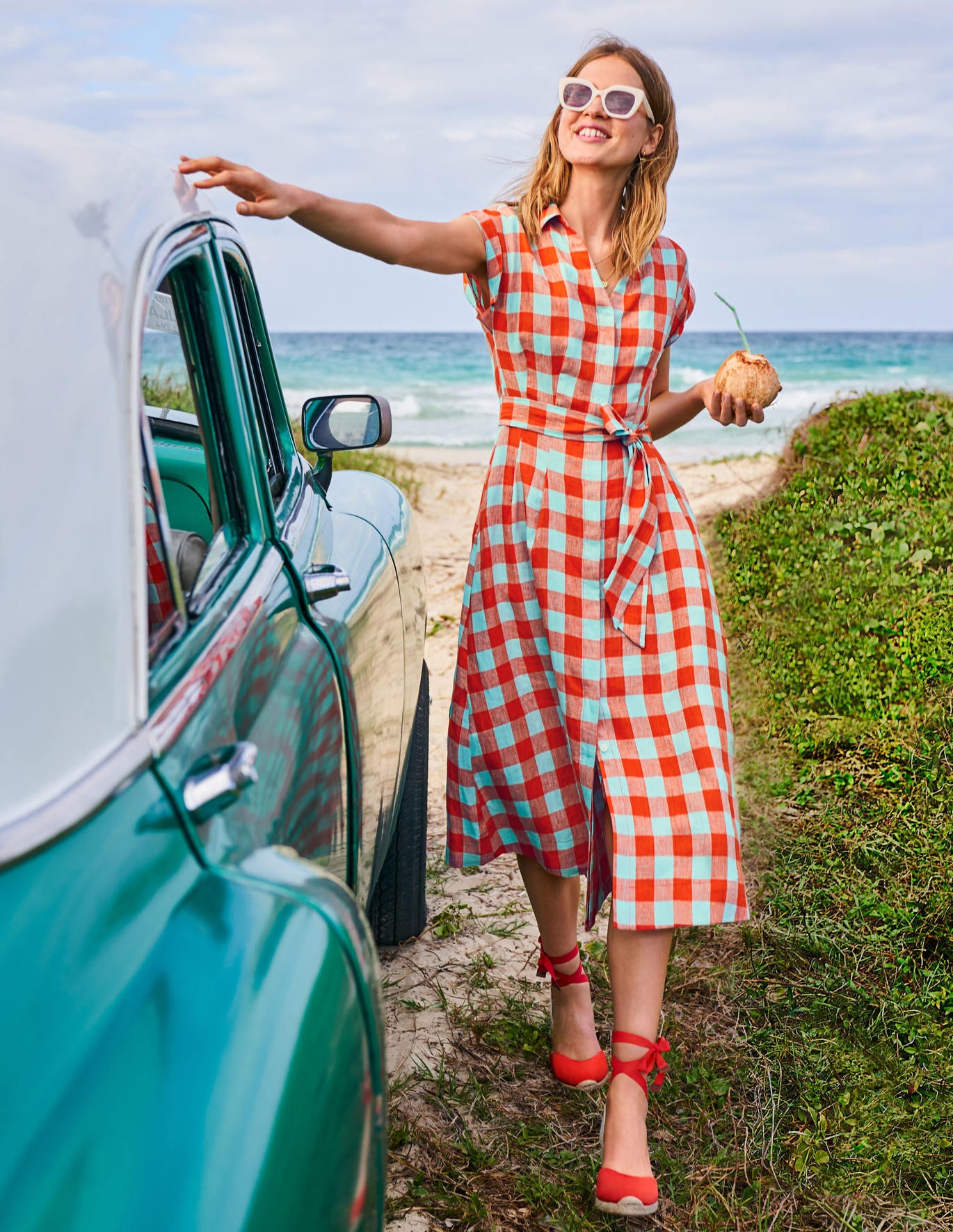 boden cassidy linen dress