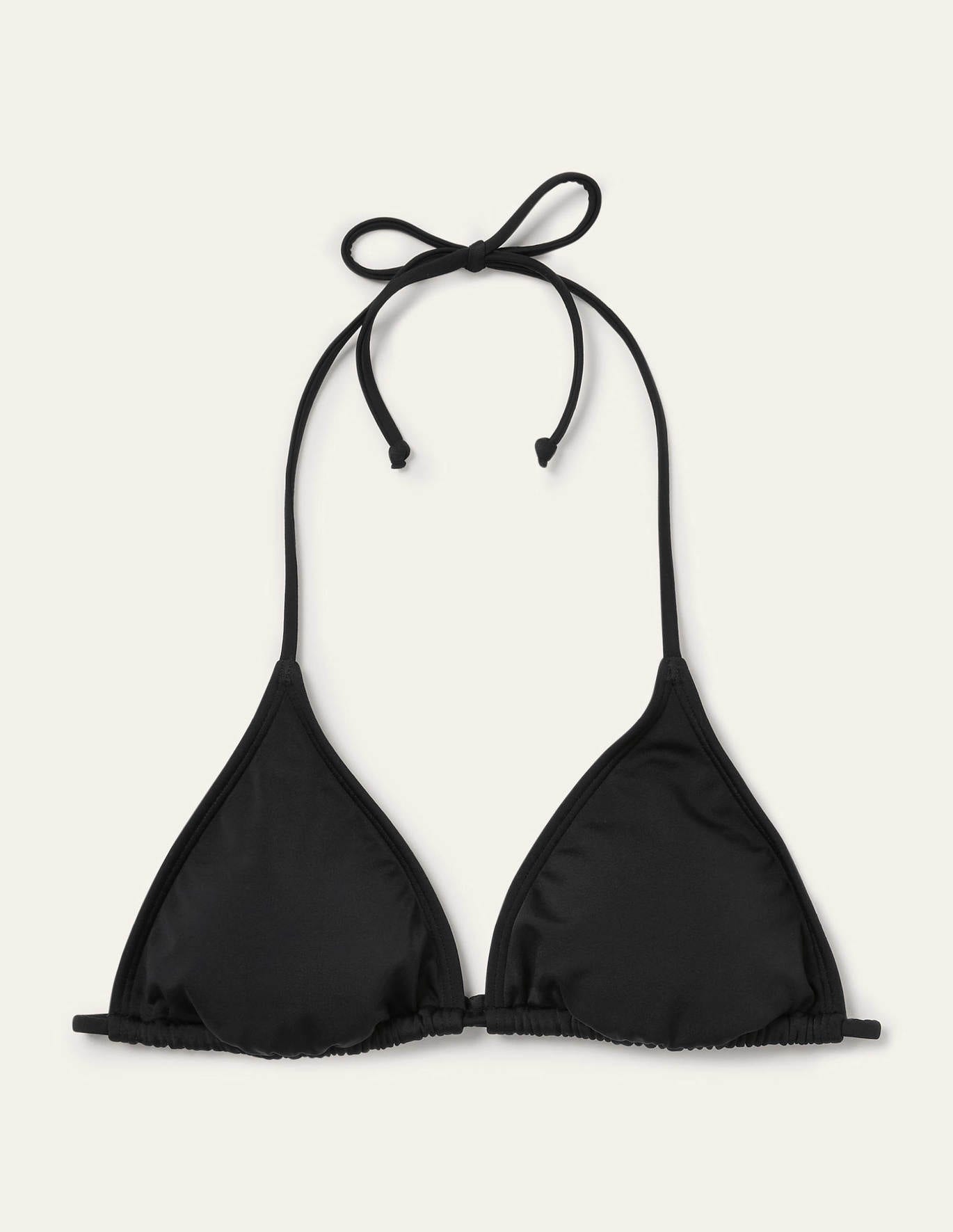 Boden Bikinioberteil mit Bändern Schwarz