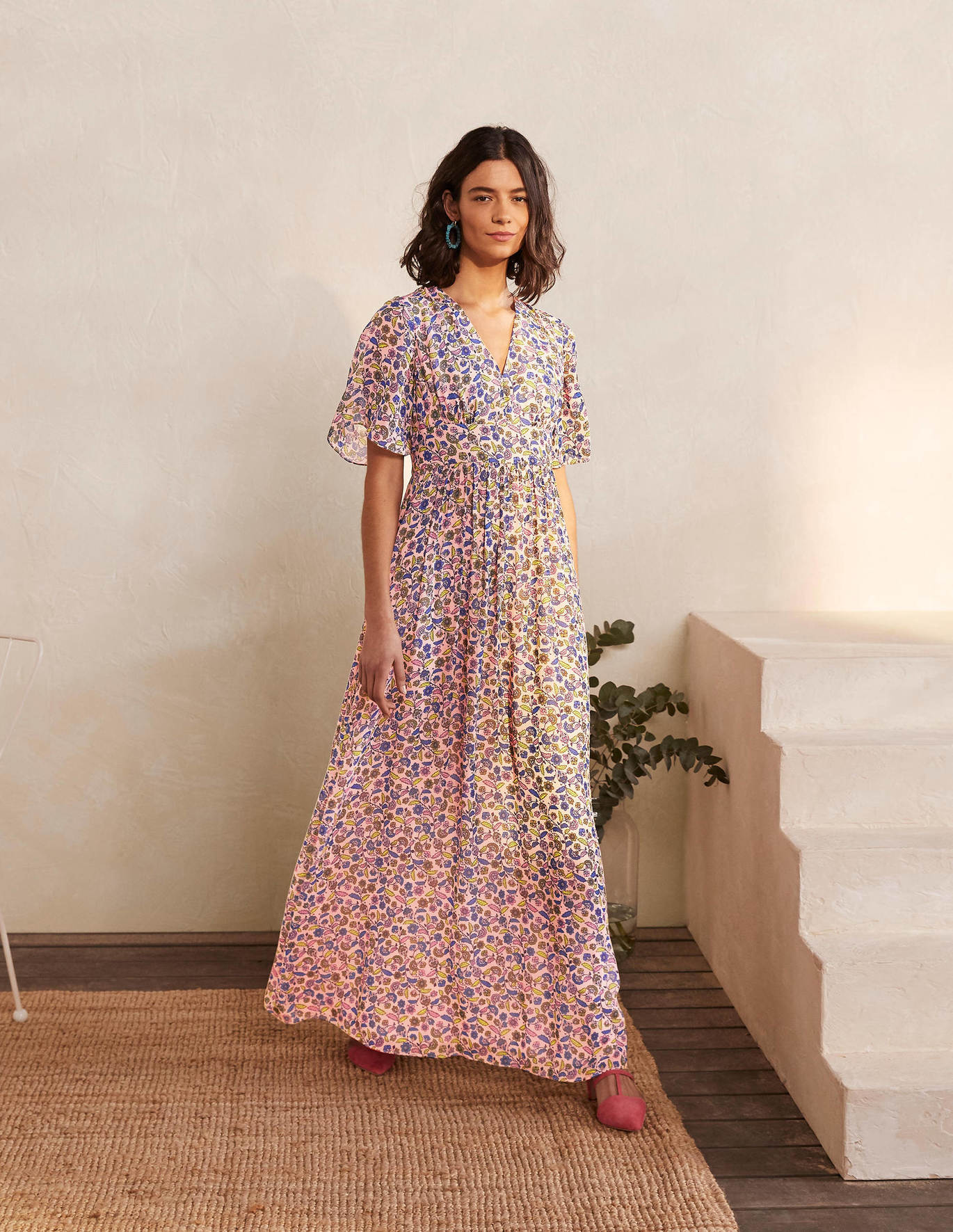 boden black maxi dress