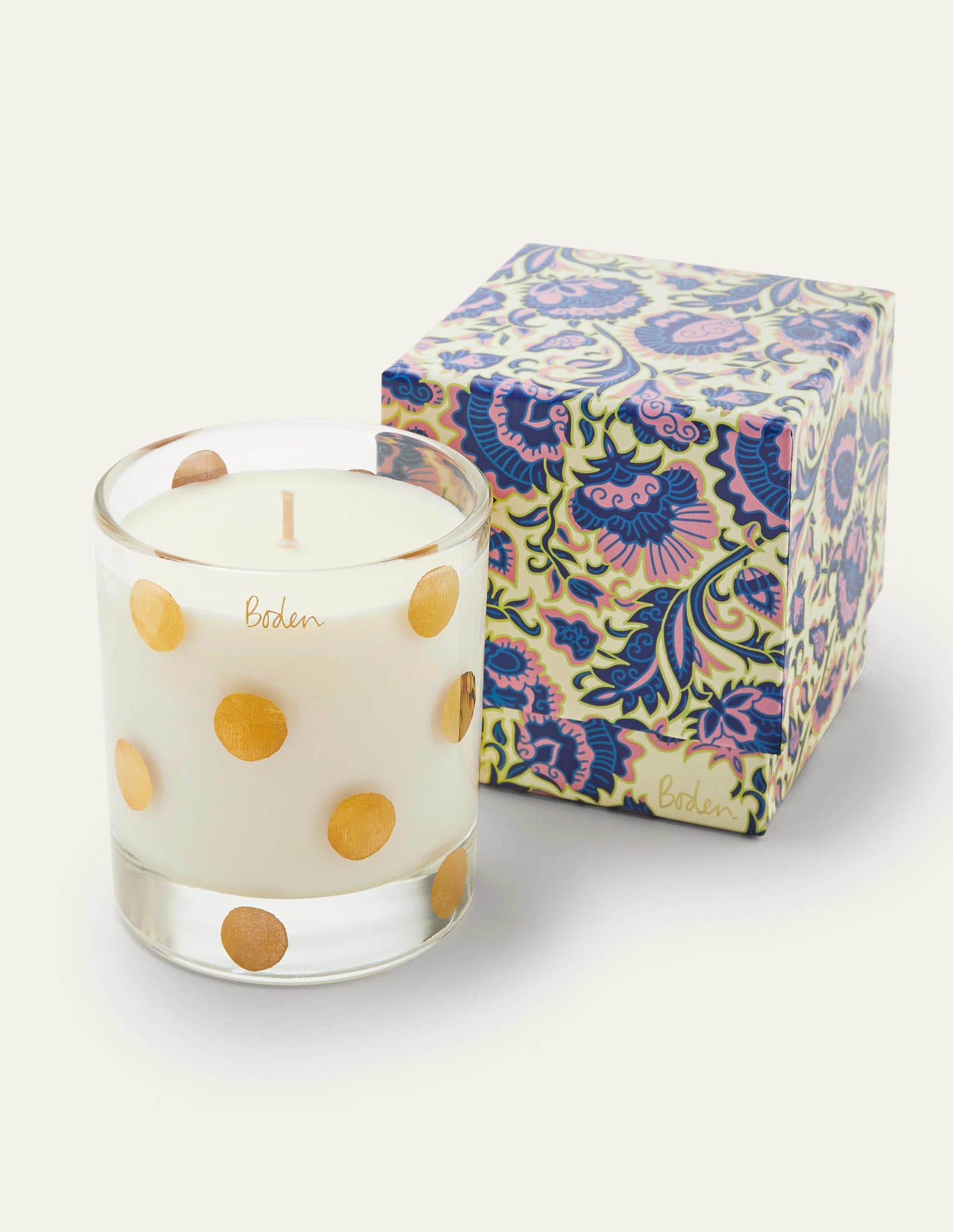 Boden Rose Scented Candle - Cassis Berry & Rose