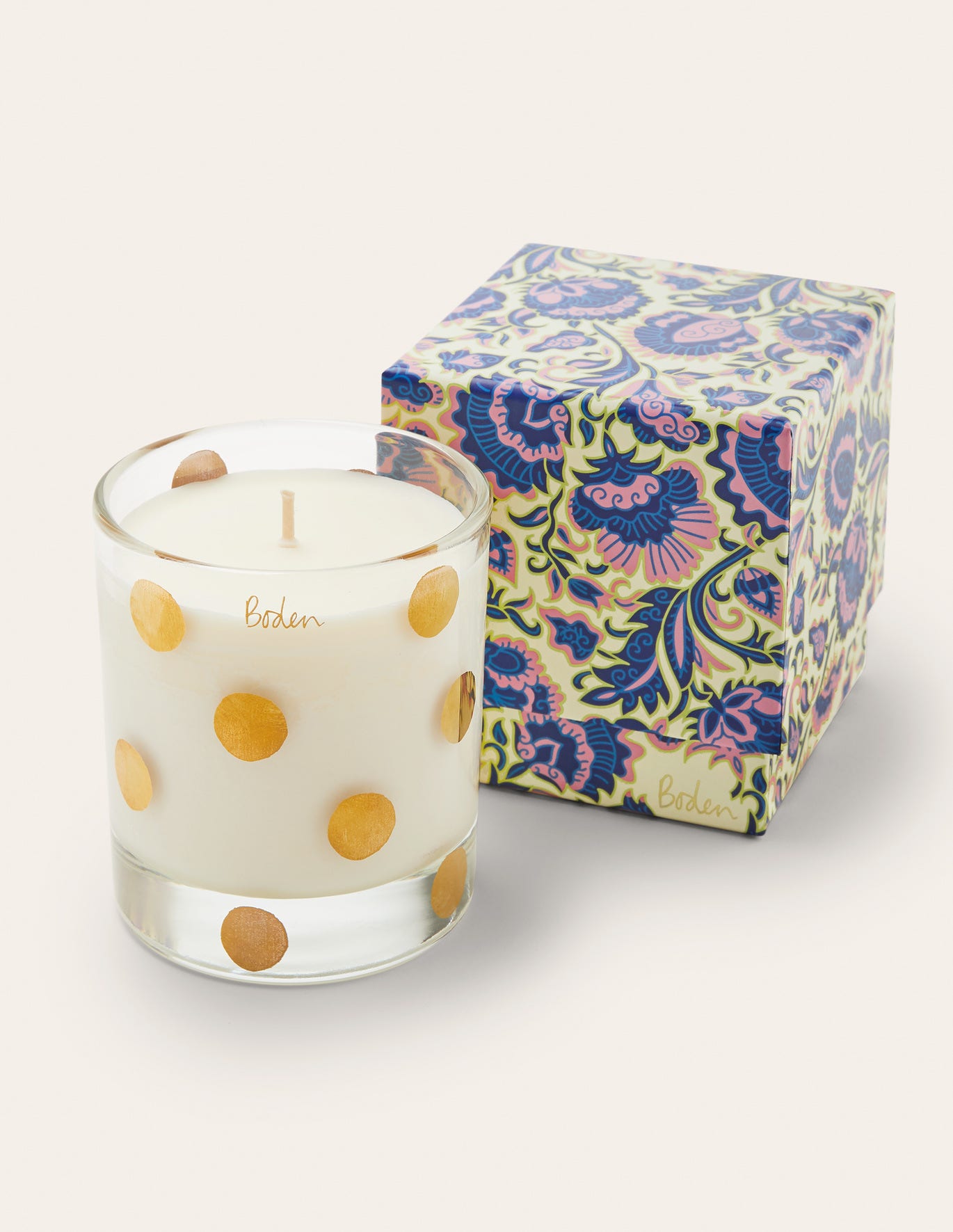 Boden Cassis And Tuberose Scented Candle - Cassis Berry & Rose