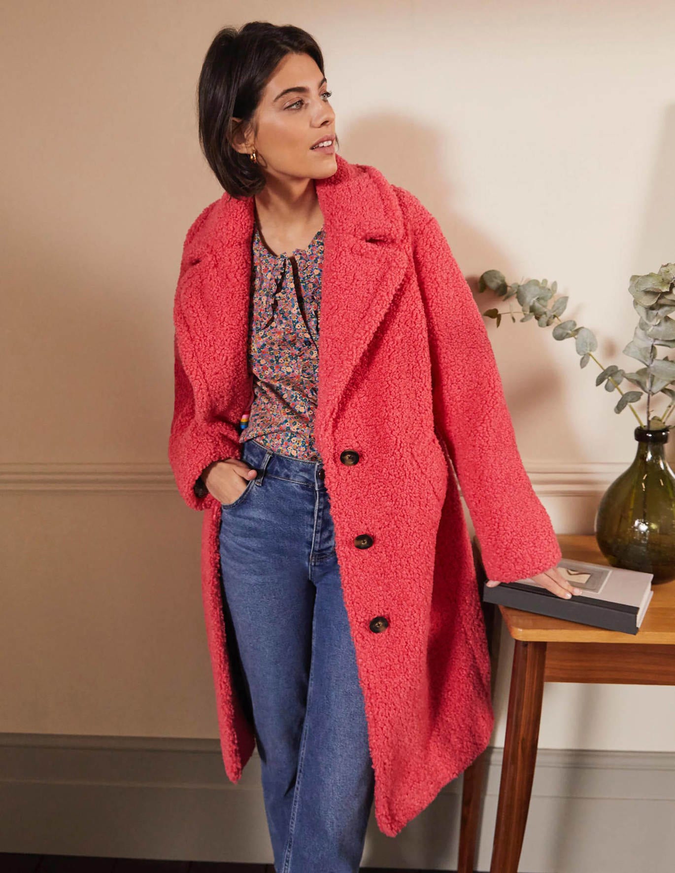 Canterbury Teddy Coat Boden