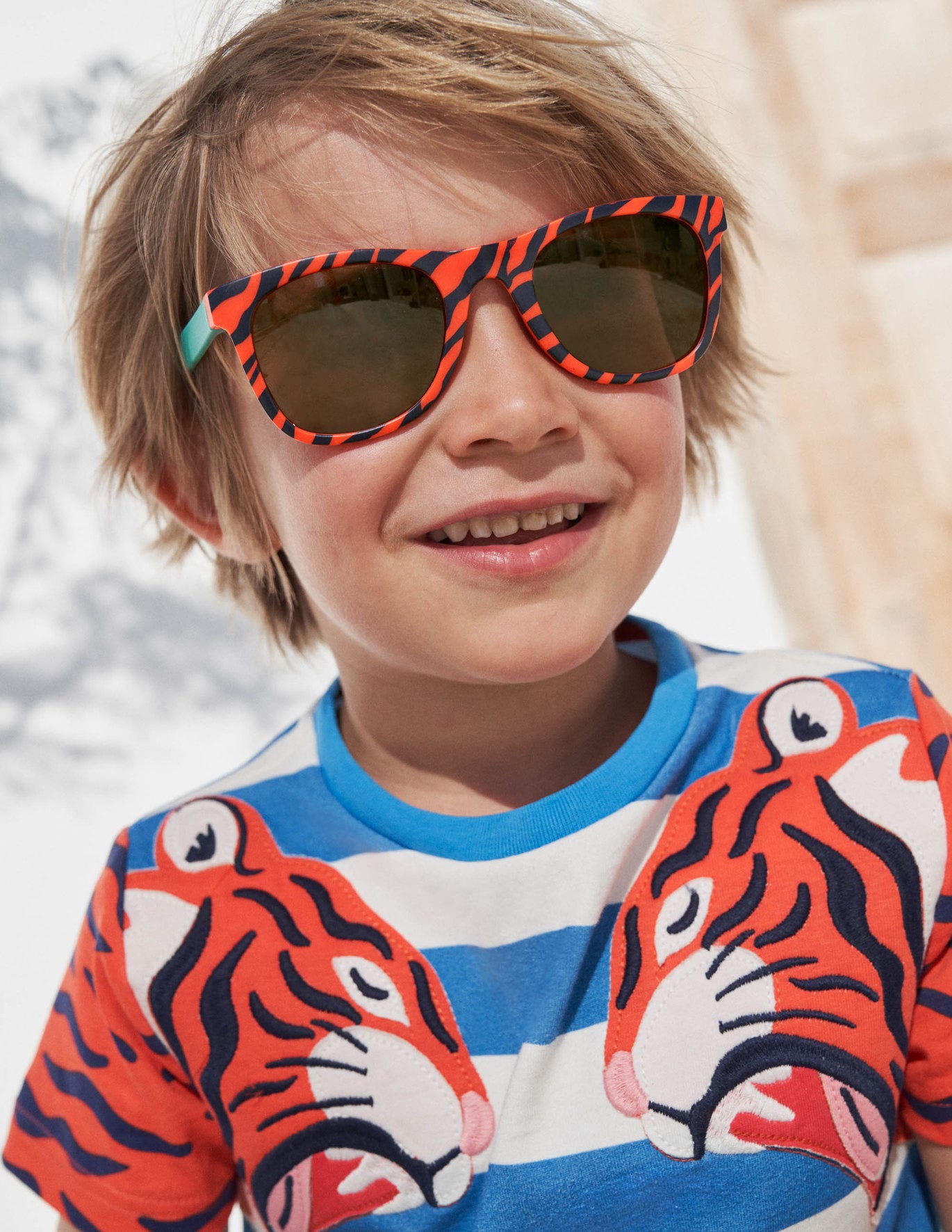 Boden Sunglasses - Tiger Print