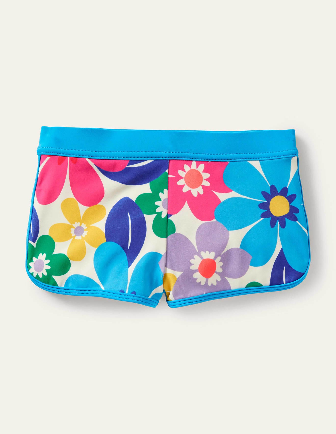 Boden Patterned Swim Shorts - Multi Surf Floral
