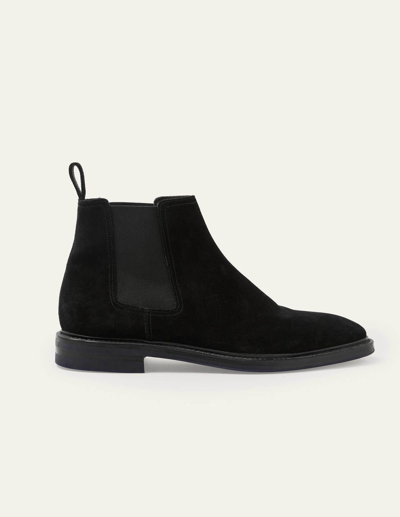Boden Corby Chelsea Boots - Black Suede