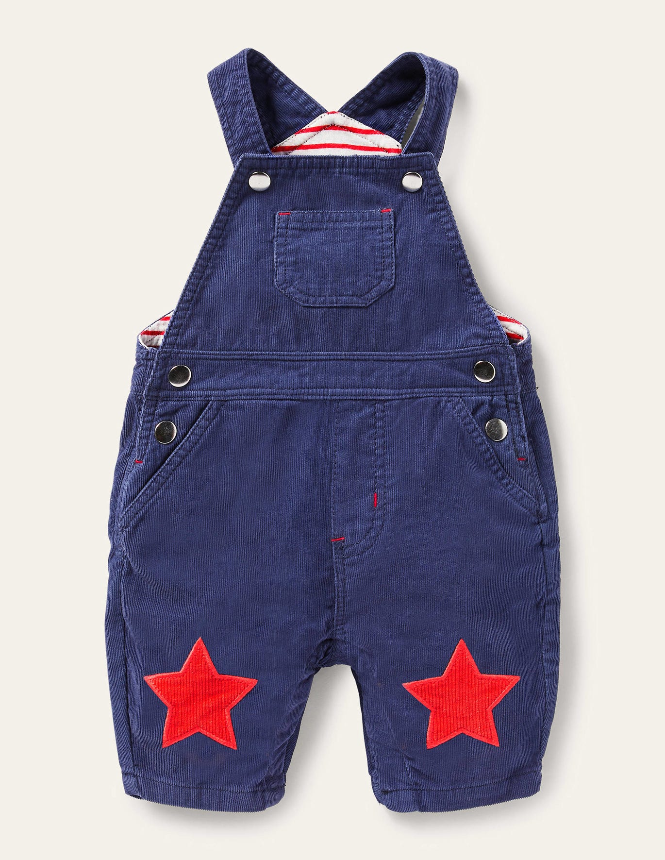 Boden Cord Overalls - Starboard Blue