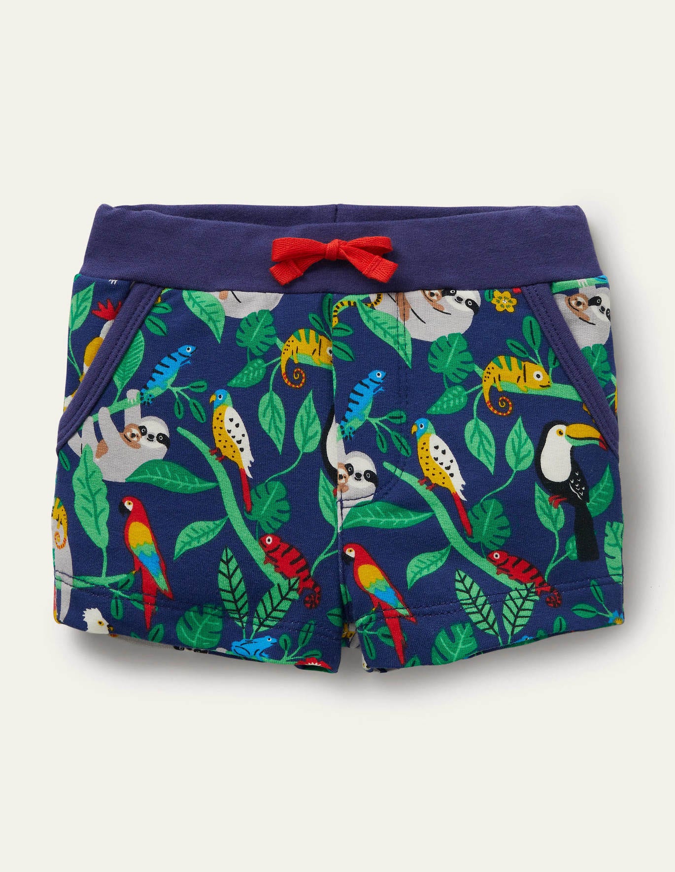 Boden Jersey Shorts - Starboard Sloths