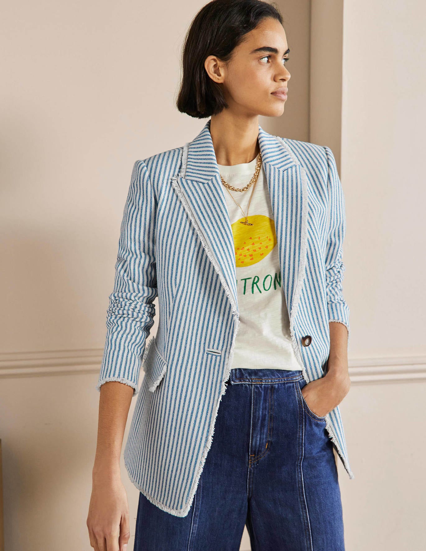 Hever Blazer aus Baumwolltwill