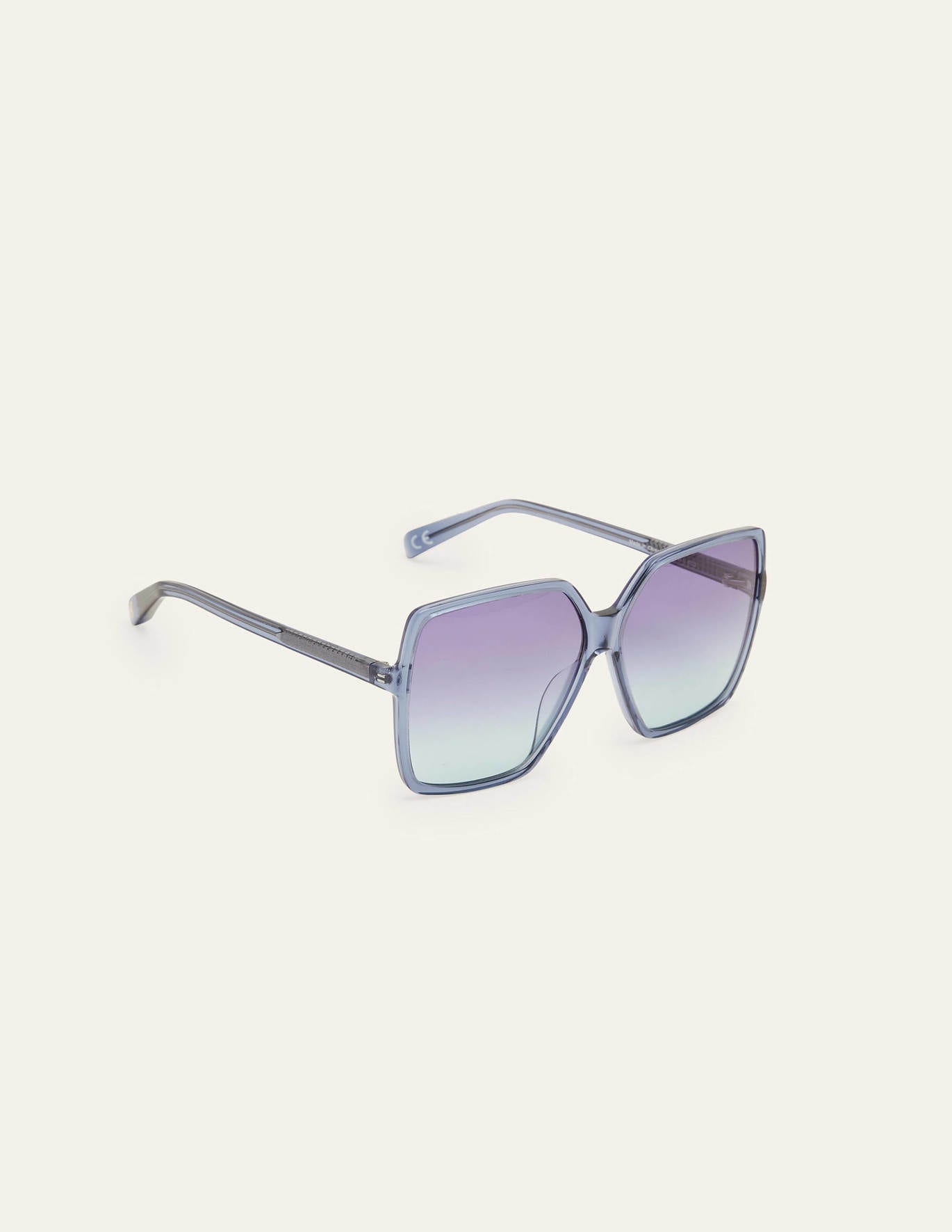 Boden Oversized Square Sunglasses - Blue