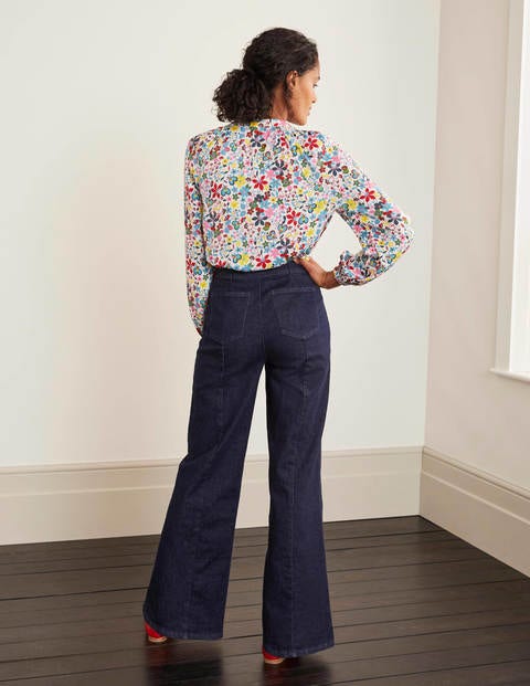 Sailor Wide Leg Jeans - Indigo