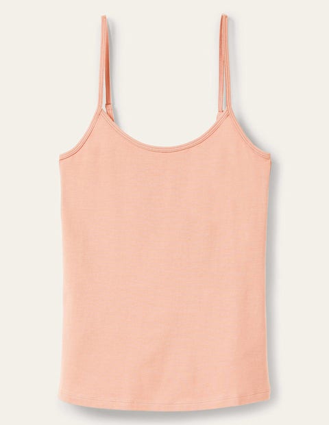 Plain Cami Top Pink Women Boden