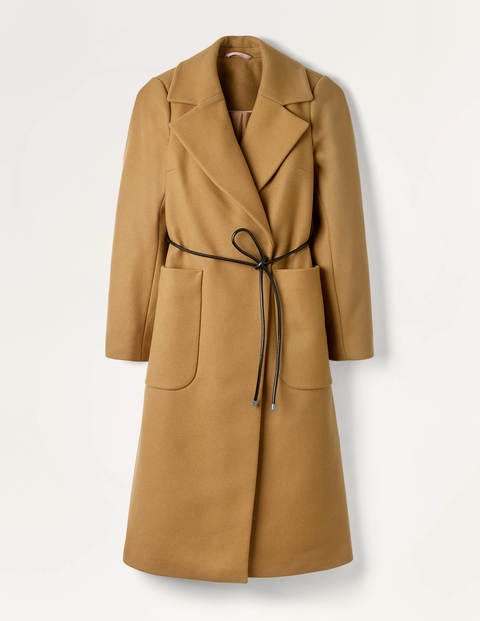 Bouclé Belted Coat - Women - Ready-to-Wear