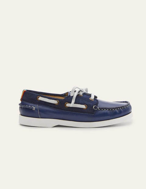 Boat Shoes - College Navy | Boden US