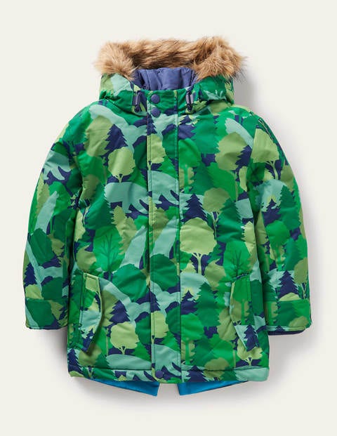 Unzipped Green Camo