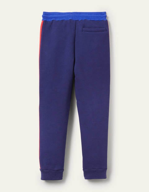 Shaggy-lined Joggers - College Navy | Boden US