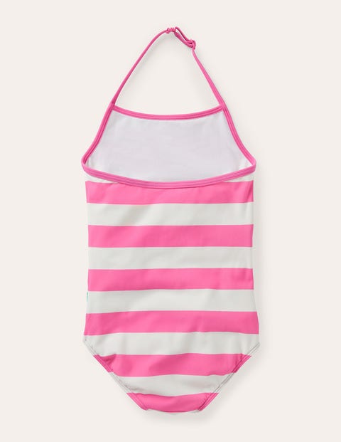 Appliqué Swimsuit - Sweet Pink/ Ivory Turtles | Boden US