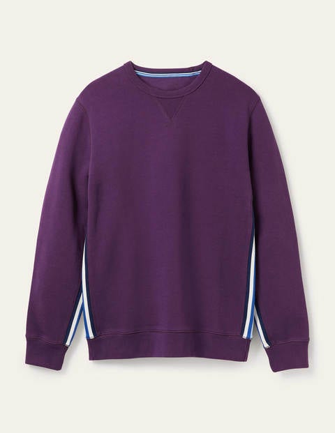 Irvine Sweatshirt Purple Men Boden