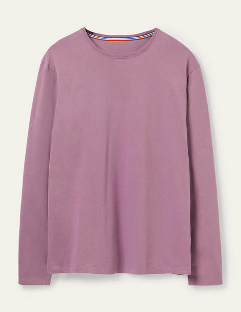 Classic Long-Sleeved T-shirt Pink Christmas Boden