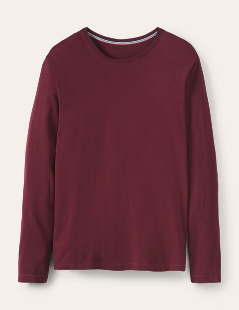 Classic Long-Sleeved T-shirt red Christmas Boden
