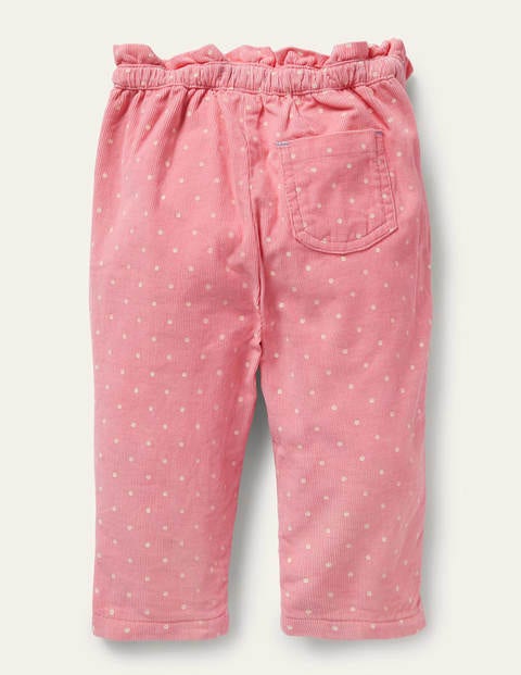 pink cord pants