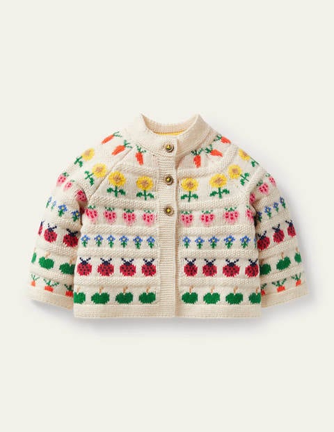 Gilet à motif jacquard Bébé Boden, ECR