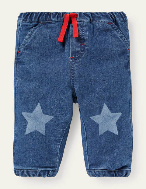 Bas doublé cosy Bébé Boden, Chambray