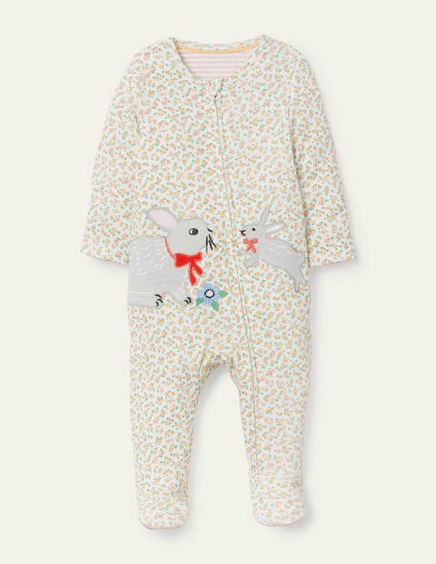 Zip through sales sleepsuit