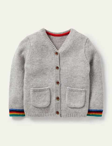 Cardigan en cachemire Bébé Boden, GRY