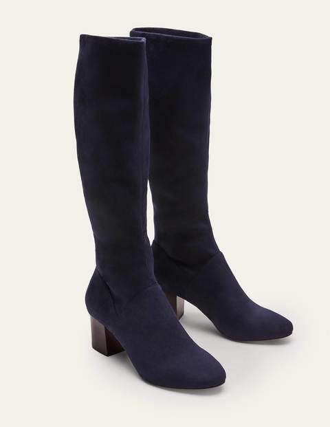 Bottes stretch à bout rond Femme Boden, NAV