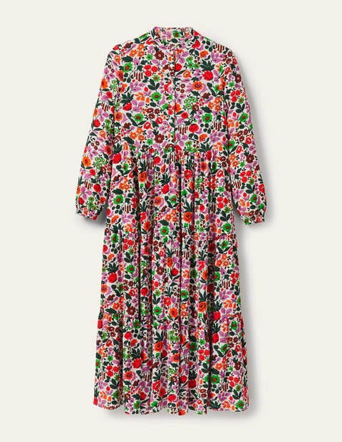 h&m maxi shirt dress