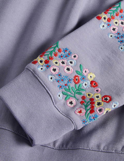 Jasmine Sweatshirt - River | Boden US