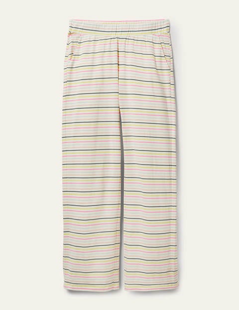 pantalon de pyjama avec détail à la taille femme boden, crm