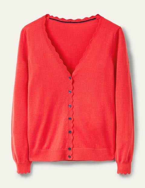 Boden red hotsell cardigan