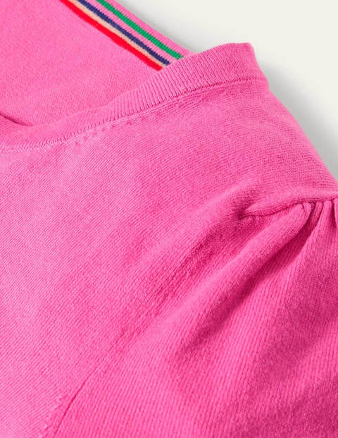 Cotton Crew Knitted Top - Candy Pink | Boden UK