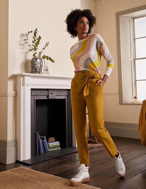 Pantalon fuselé Berkeley Femme Boden, GLD
