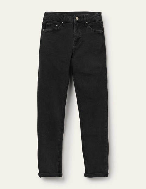 Girlfriend Jeans - Washed Black